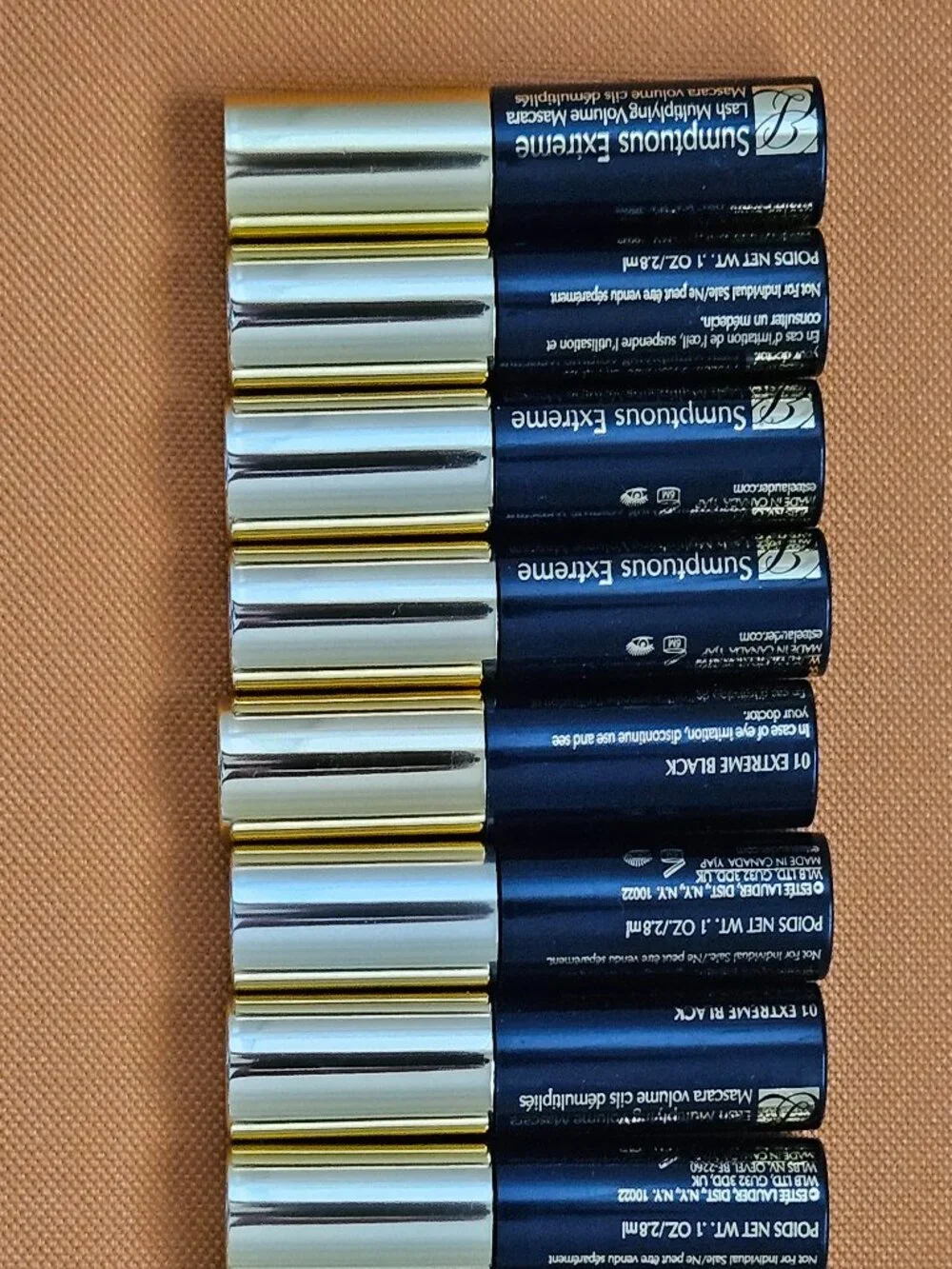 Estée Lauder Sumptuous Extreme Lash Mascara 01 Extreme Black 2.8ml 10-Piece